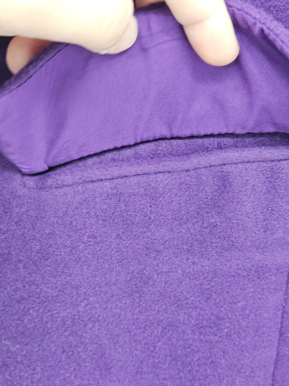 Sergio Hudson Target Long Coat Trench Coat Purple Women's Size S NEW Mob Wife - Picture 8 of 15